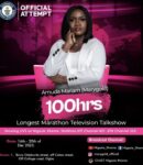 Another Nigerian Set To Win Guinness World Record Longest Marathon Television Talkshow (More Details Below)
